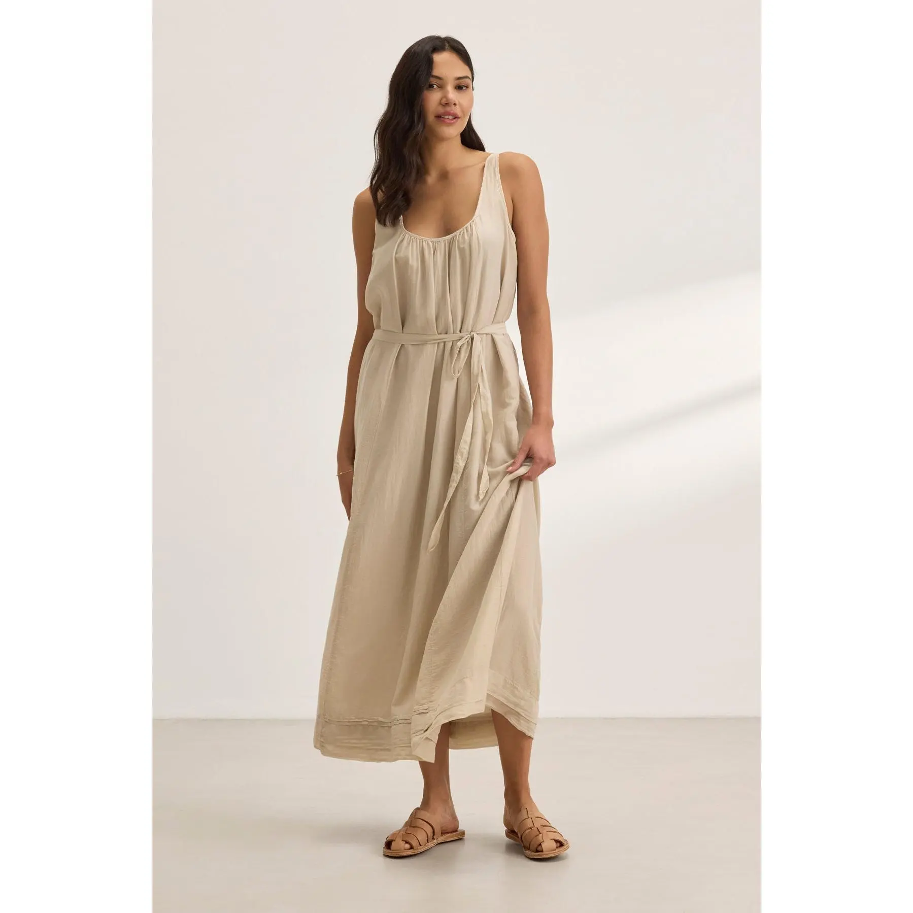 BAYOU SILK COTTON VOILE DRESS BAYOU SILK COTTON VOILE DRESS