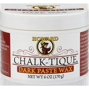 212 MAIN CTPW07 6oz Chalk-Tique Dark Paste Wax, Beeswax-Carnauba Wax Blend, Satin Glow & Soft Sheen Finish, Automotive Paint Care Item to Protect Car Surfaces