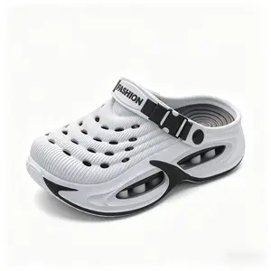 Unisex slip-on sandals with thick EVA sole—soft insoles for comfortable outdoor wear