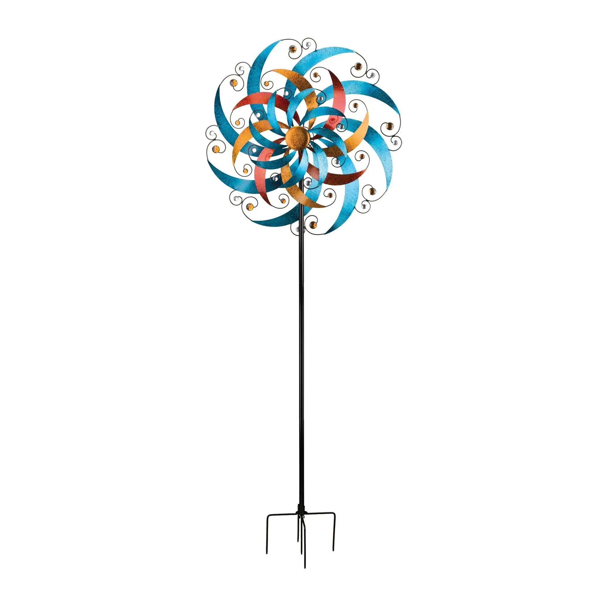 Regal Art & Gift 32" Triple Wind Spinner - Crescent