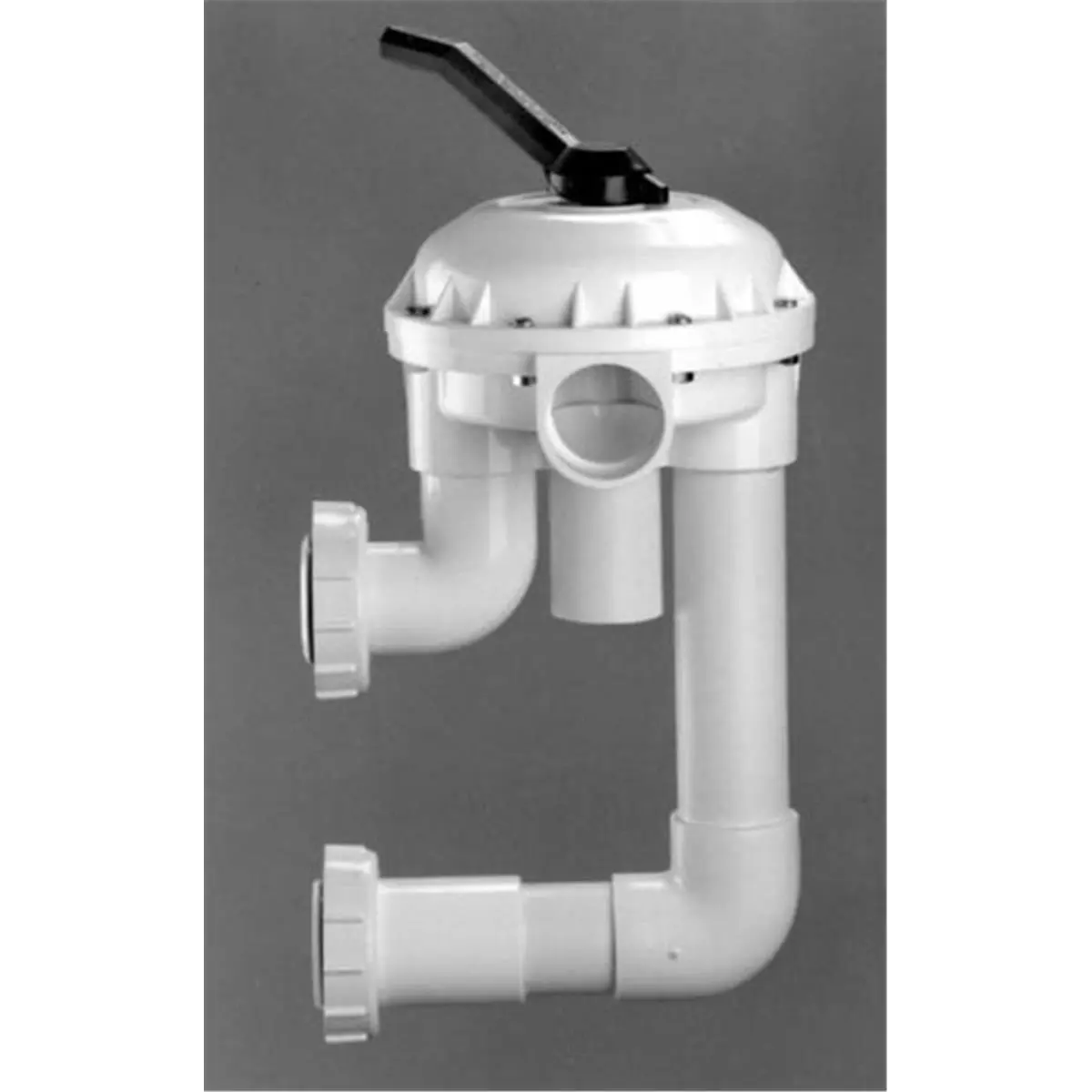 212 MAIN Hiflow Multiport Valve - 2-Inch Side-Mount Backwash Valve with Plumbing for Pool Filter Systems, Fits Pentair Quad100 and Triton Filters