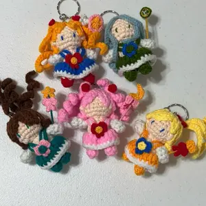 Crocheted tiny doll