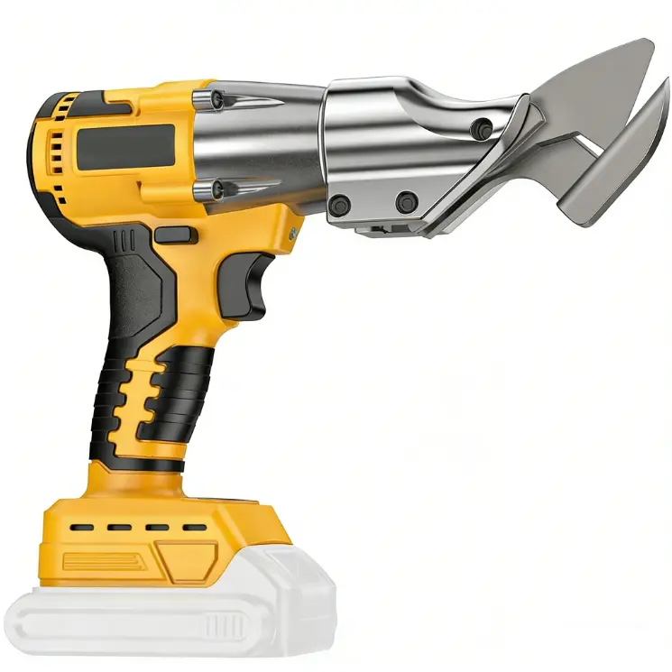 Cordless Metal Shears for Dewalt 20V Max - 14GA Steel Metal Cutter, 360° Pivoting Head, 400Nm Torque Cutting Stainless Sheet, Iron, Carpet, Leather, Cardboard(NO Battery)