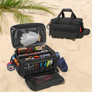 Oxford Cloth Tool Bag, Professional Durable Design, Multi-Functional Storage Solution for Tools and Accessories, Ideal for Workshop Use
