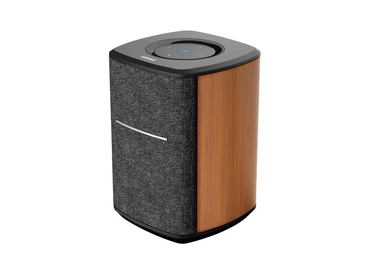 Edifier Wifi Smart Speaker without Microphone, works with Alexa, supports AirPlay 2, Spotify, 40W RMS One-Piece Wi-Fi and Bluetooth Sound System, No Mic MS50A