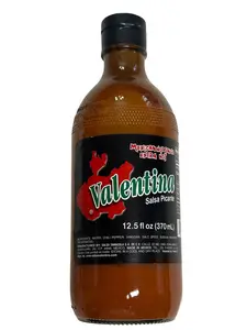 Valentina Extra Hot Sauce Chili Pepper Sauce 12.5 fl oz