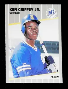 1989 Fleer Ken Griffey Jr. Rookie Card #548 NM/MT++ to Mint