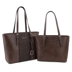 Montana West Tote Bag for Women Large Purse and Handbags Set Embossed Collection Purse 2Pcs Set Montana West Tote Bag for Women Large Purse and Handbags Set Embossed Collection Purse 2Pcs Set
