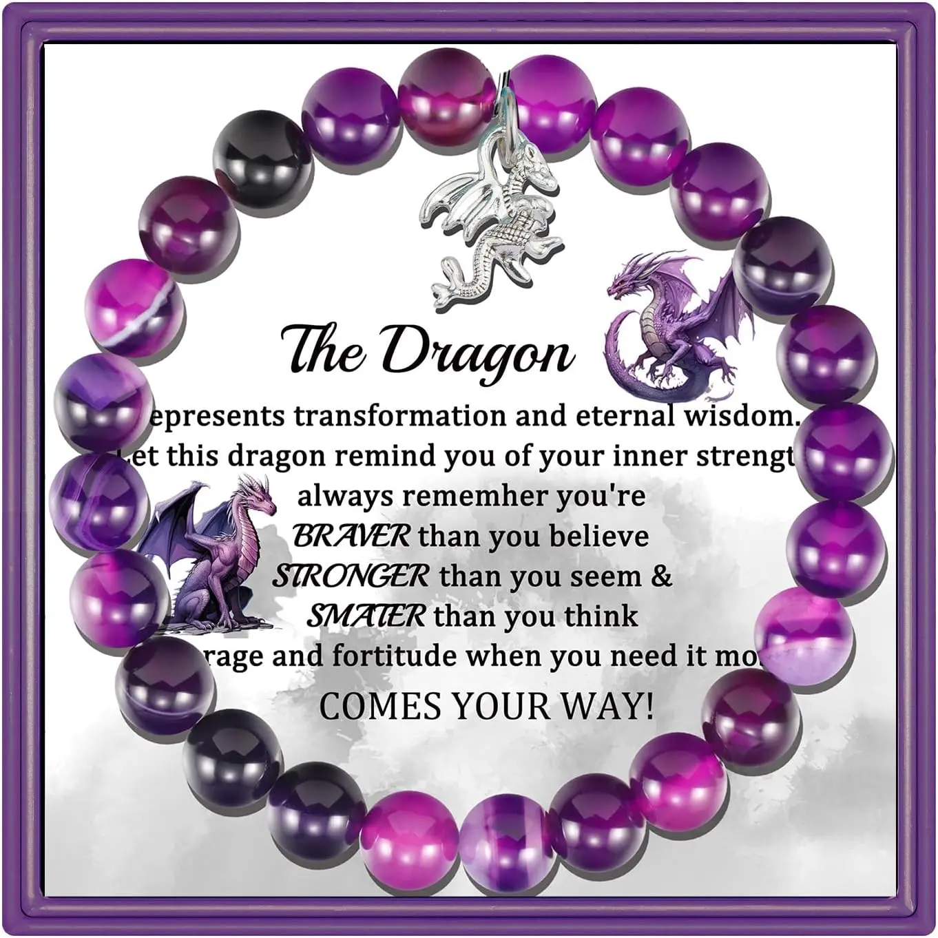 Dragon Lover's Charm   Bracelet Inspiration Spirit   for Friends