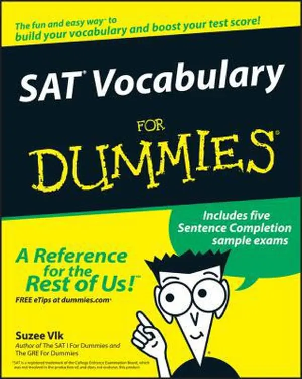USED Book - SAT Vocabulary for Dummies by Vlk, Suzee (Paperback) - english
