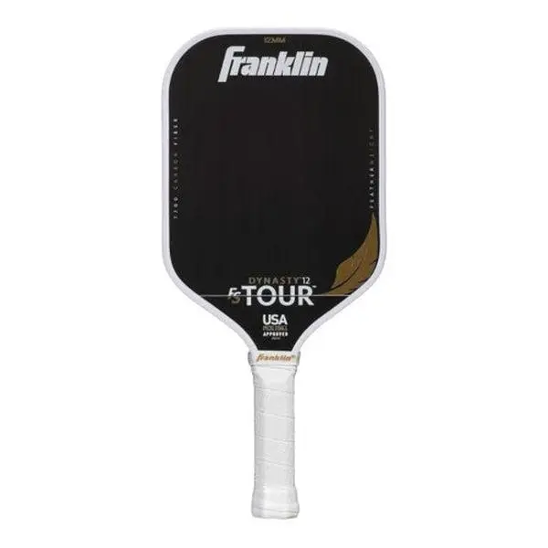 Franklin FS Tour Dynasty Performance Carbon Paddle – Poly‑Honeycomb Core, Raw T700