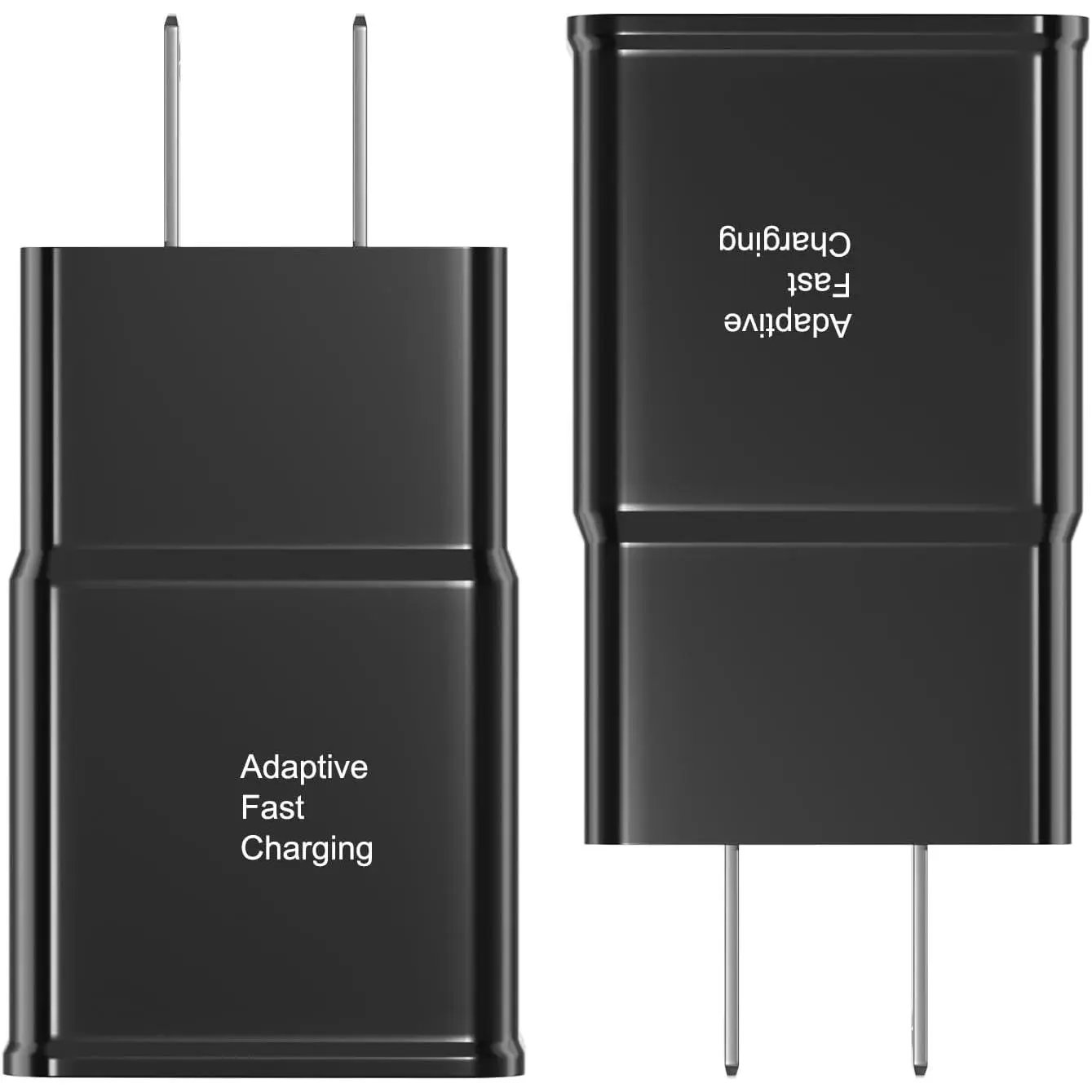 for Samsung Adaptive Fast Charging USB Wall Charger Adapter For Samsung Galaxy S25 Ultra/S25/S25+/S25/s24/s23S8 S9 / Edge/Plus/Active, Note 5 8, 9, Note 10, Quick Charge, Android Phone Travel Plug -2 Pack