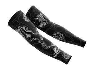 Compression Arm Sleeves (Pair) for Basketball, Football, Baseball & Sports – Breathable Athletic Arm Sleeve for Men & Women (2 pcs)