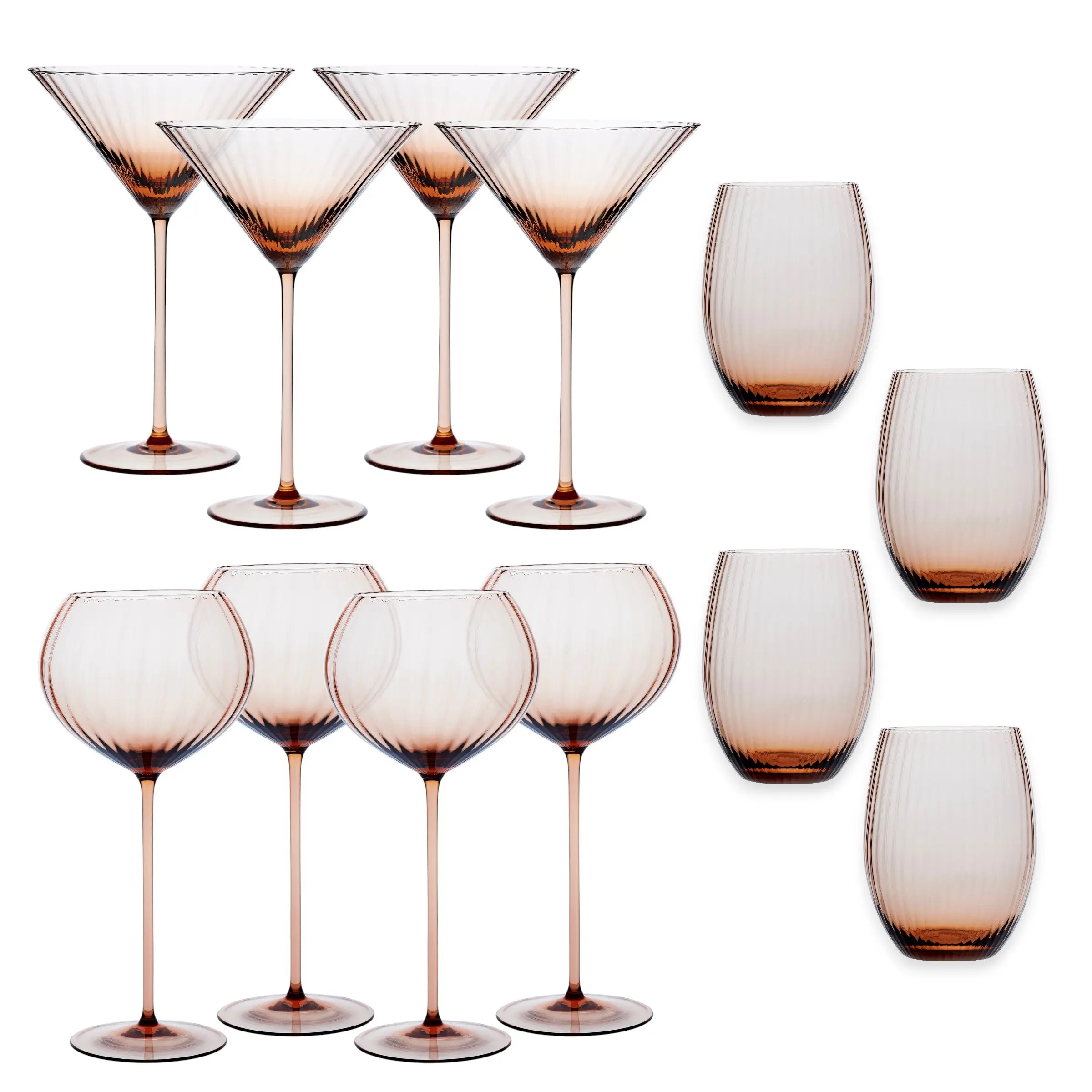 The Quinn Amber Cocktail Set