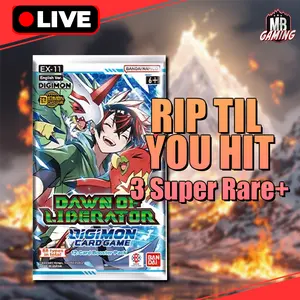 Digimon: Digital World Shambala EX-12: Rip Til You Hit - 3 Super Rares+