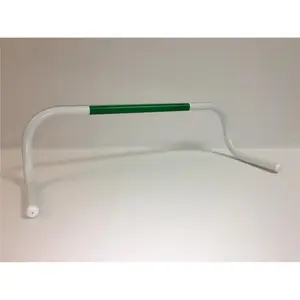 Everrich Industries Return-To-Right Hurdles - 8 in. H Green-White PVC Tubing Dog Agility Drill Accessory, Endurance-Boosting, Durable, Bright Colors