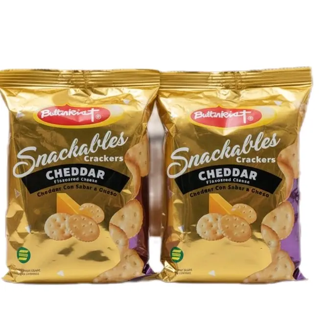Jamaican Butterkist Snackables Crispy Cheddar Cheese Crackers, 45g