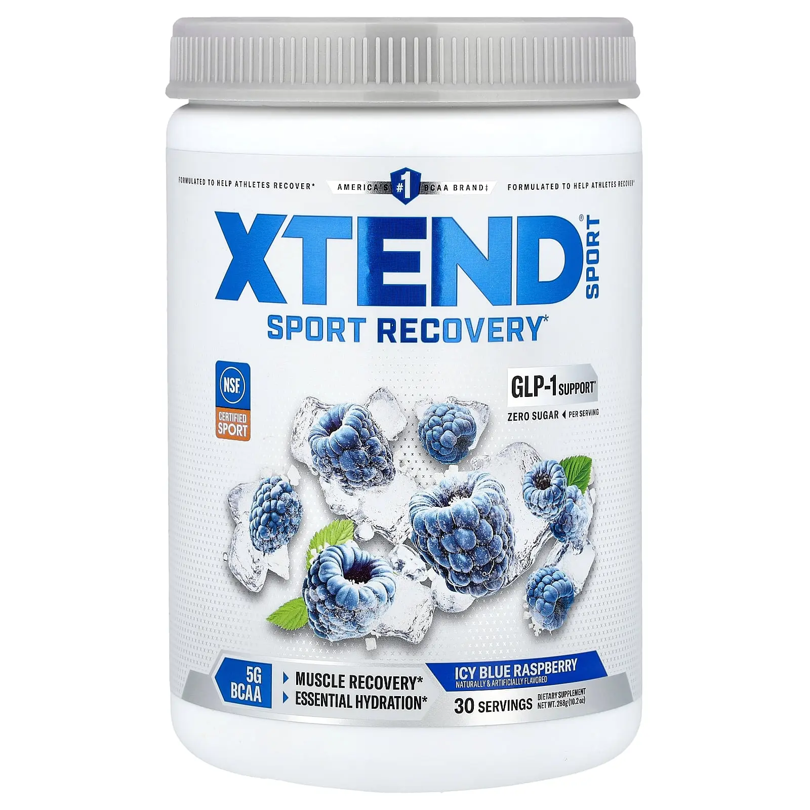 XTEND Sport®, 7G BCAA, Blue Raspberry Ice, 12.2 oz (345 g) XTEND Sport®, 7G BCAA, Blue Raspberry Ice, 12.2 oz (345 g)