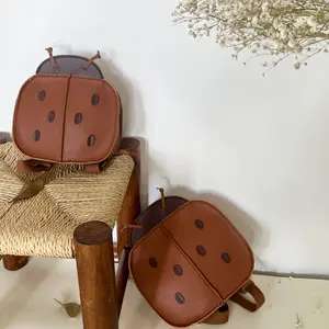 2026 New Retro Ladybug-Themed Backpack, Stylish Casual Shoulder Bag for Daily Outdoor & School Use