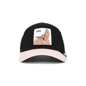 Goorin Brothers The Sphynx Trucker Hat in Void & Blush