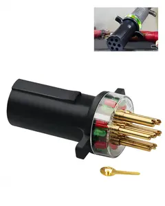 7865L 7-Way Trailer Plug Tester - Quickly Check Turn Signals,  & Hazard Lights