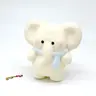 MHM Soft & Fluffy Elephant Scarf Slow-Rise Squishy Toy - Ultra-Soft Foam Sensory Fidget, Nitrosamine-Free Cute Kawaii Stress Relief Tool, Decompression Aid, Animal Squishies Toys for Collectors
