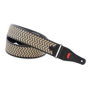 RightOn Victoria Guitar Strap (Black) *USA Small Business*