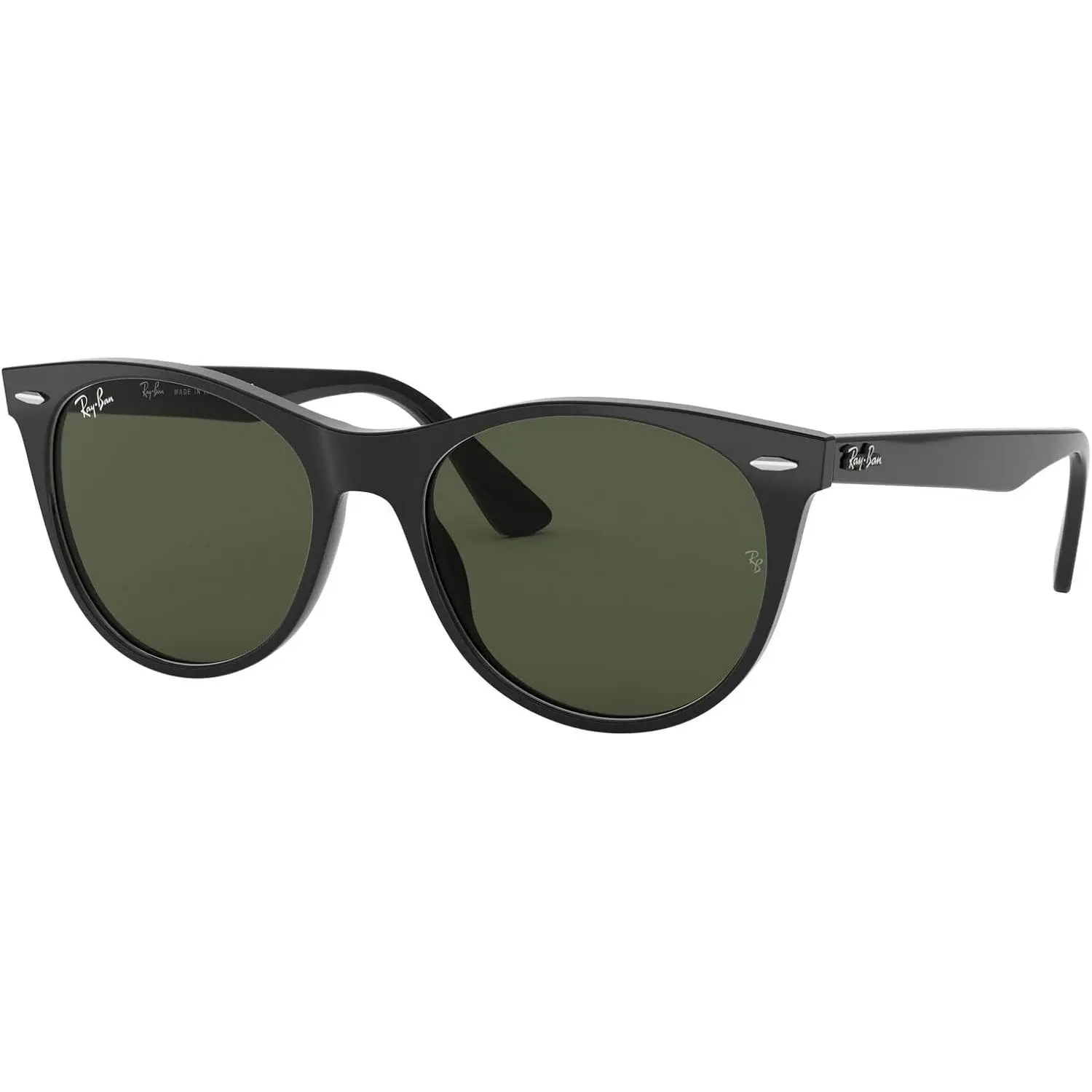 Ray-Ban Men's RB2185 Wayfarer Ii Evolve Photochromic Round Sunglasses
