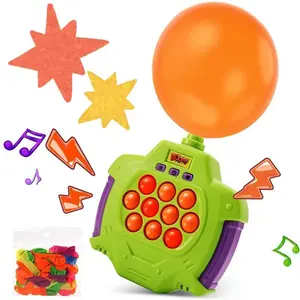 Blow-Up Balloon Game Machine Toy Set, Stress Relief Interactive Parent-Child Gift, Christmas Birthday Present, No Battery Included, 3+ Years
