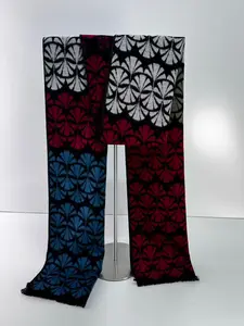 Unisex autumn and winter mulberry silk neck-warming scarf, a stylish, comfortable, and versatile accessory suitable for cold weather.