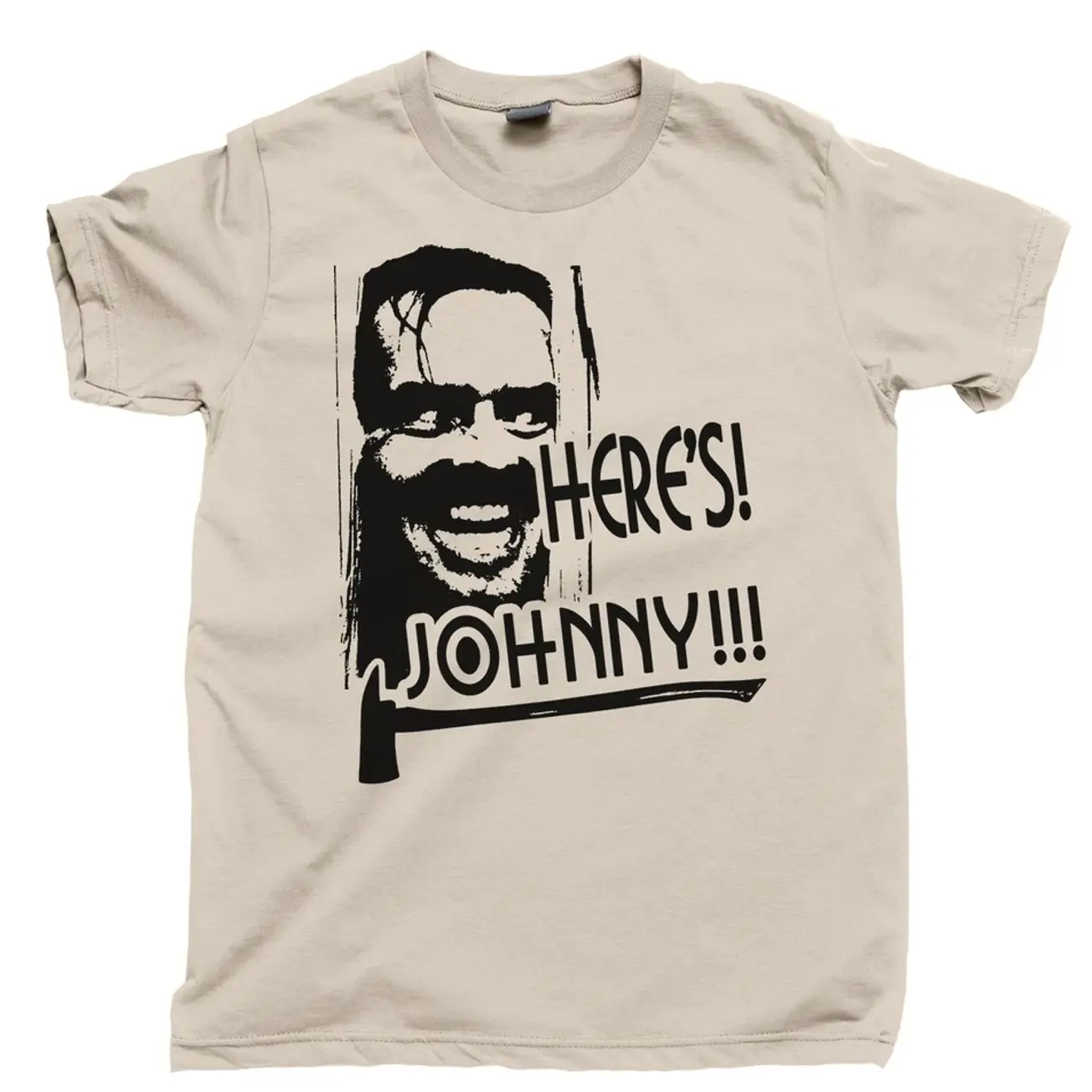 STANLEY KUBRICK T Shirt The Shining Redrum Horror HERES JOHNNY Carson Tee Poster U