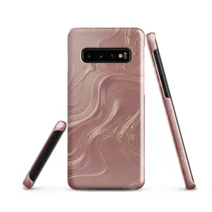 Alluded rose gold snapcase for android