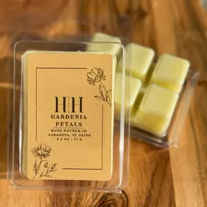 H|H Gardenia Petals 2.5oz 71g Scented Wax Cubes for Home Fragrance Hand Poured in Sarasota,FL