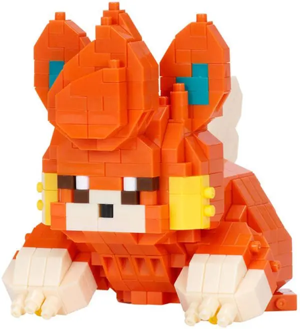 Nanoblock - Pokemon RS Series - Pawmi Building Kit  [COLLECTIBLES] figurine/statue, Brick, Collectible