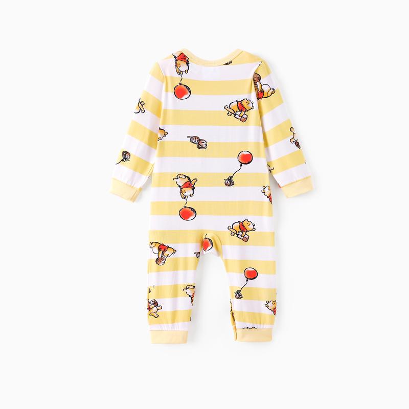 Disney Baby Boys & Girls Long Sleeve Footless Rompers Winnie The Pooh Minnie Mouse Stitch Simba Bamboo Blend Sleep Play Outfits Disney Baby Boys & Girls Long Sleeve Footless Rompers Winnie The Pooh Minnie Mouse Stitch Simba Bamboo Blend Sleep Play Outfits