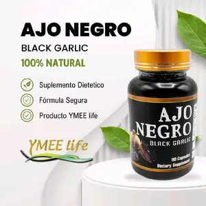 Ajo Negro Suplemento Natural 90 cápsulas, Black Garlic Supplement