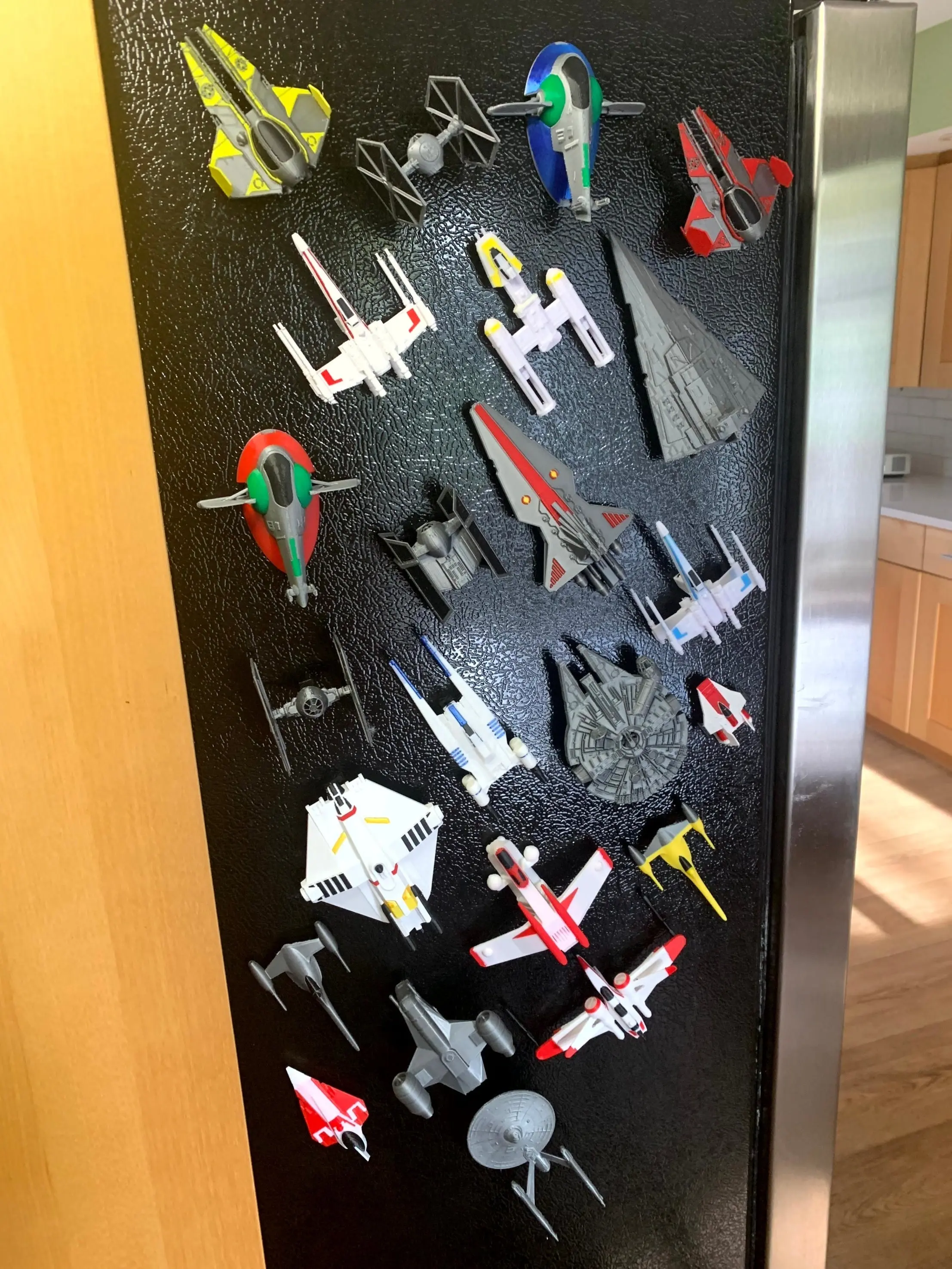 Starfighter Magnets for Fridge Door Locker 24 Ships to Choose From ...