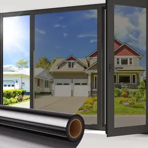 Single Direction Privacy Window Film, Home Insulation Temperature Control, Sunscreen Reflective Window Film, Outdoor Visible Indoor Invisible UV Protection