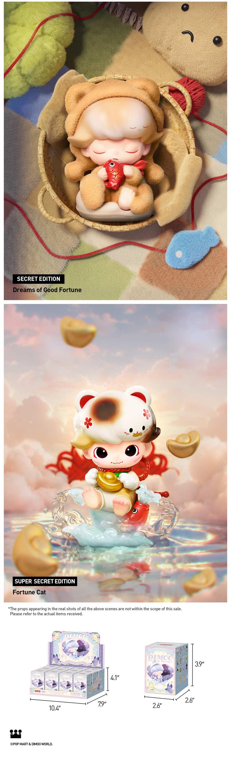 POP MART DIMOO Weaving Wonders Series Figures, Blind Box