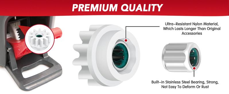 Pedal Bearing Replacement for O-Cedar EasyWring Bucket System Repair Step Pedals Problems Clutch Gear Sprockets for 90% Spin Mop Bucket “Outdoorfun” Pedal Bearing Replacement for O-Cedar EasyWring Bucket System Repair Step Pedals Problems Clutch Gear Sprockets for 90% Spin Mop Bucket “Outdoorfun”