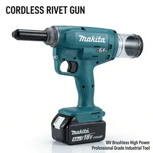 Cordless Hydraulic Crimping Tool 360W 10kN 25mm Stroke for Electrical Installation and Cable Work impact gun