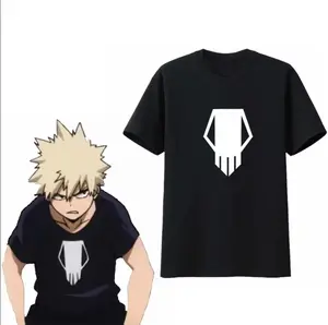 Cosplay Anime My Hero Academia Bakugou Katsuki Tee TShirt Costumes Unisex Halloween Christmas Party Sets School Uniform Suits