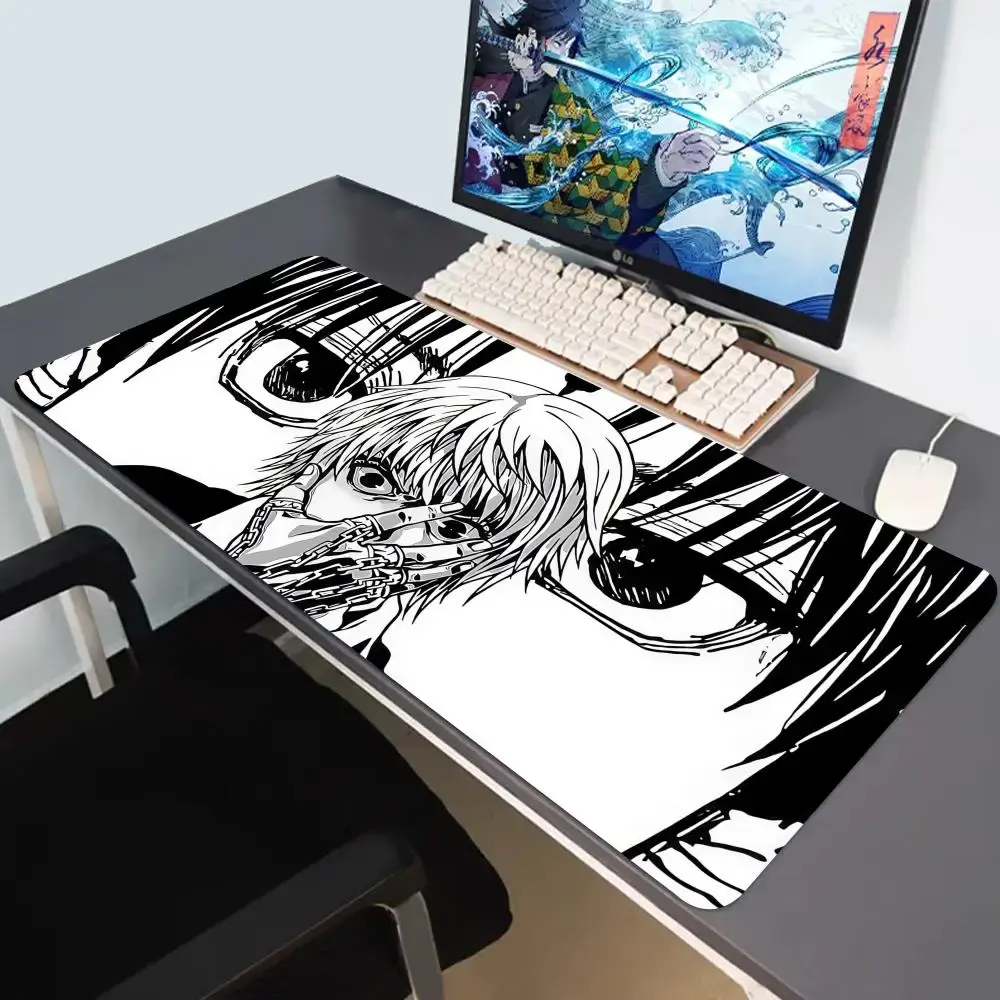Hunter X Hunter Kurapika Anime Desk Mat Japanese-Inspired Mousepad Large Gaming Deskmat