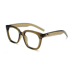 Square Glasses for Women Men Fashion Frame Eyeglasses Retro Big Square Glasses