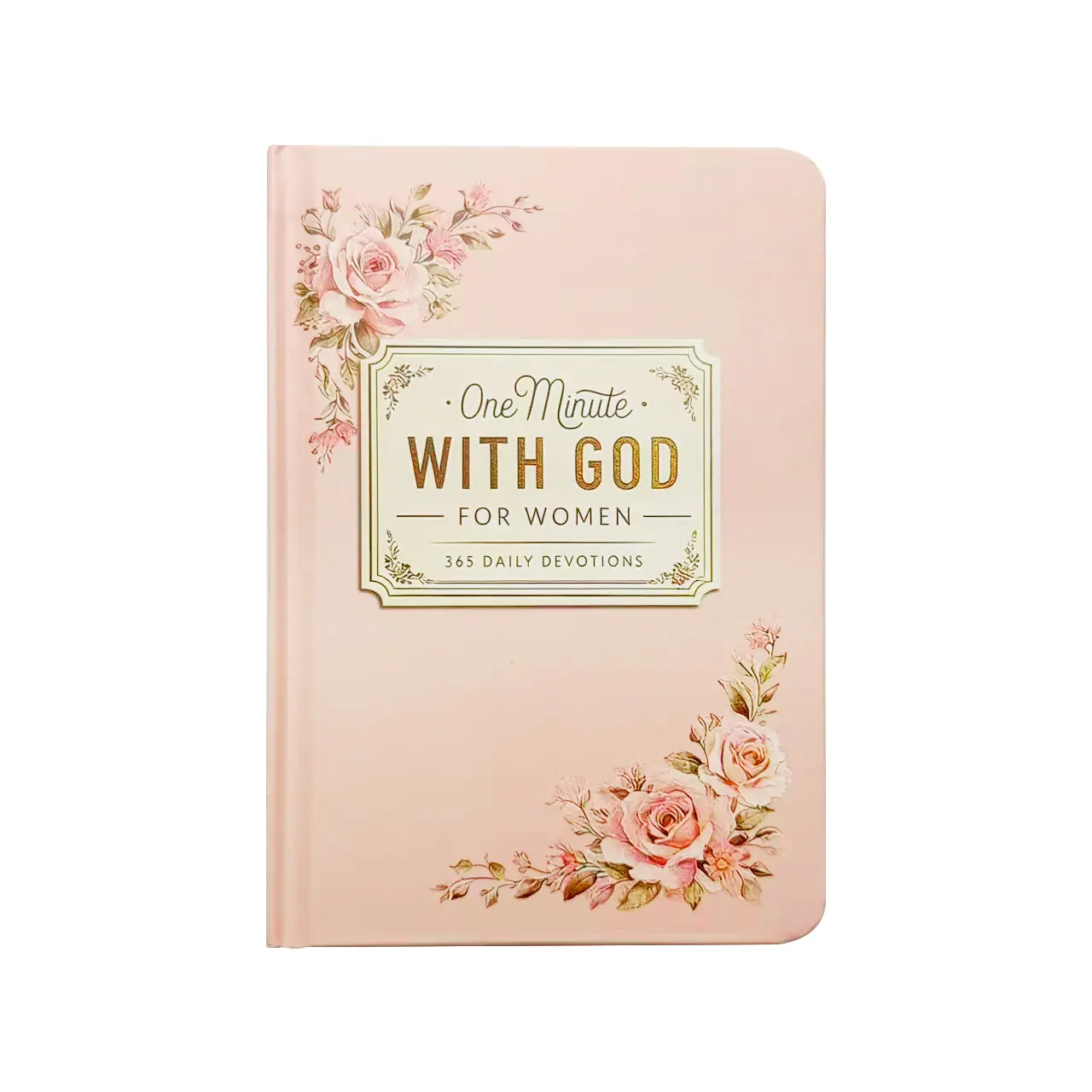 One Minute with God for WoMen, 365 Days Devotional Journal, Portable Daily Reflections Book, Perfect Gift for Holidays Birthdays Christmas New Year, Self Improvement Journal