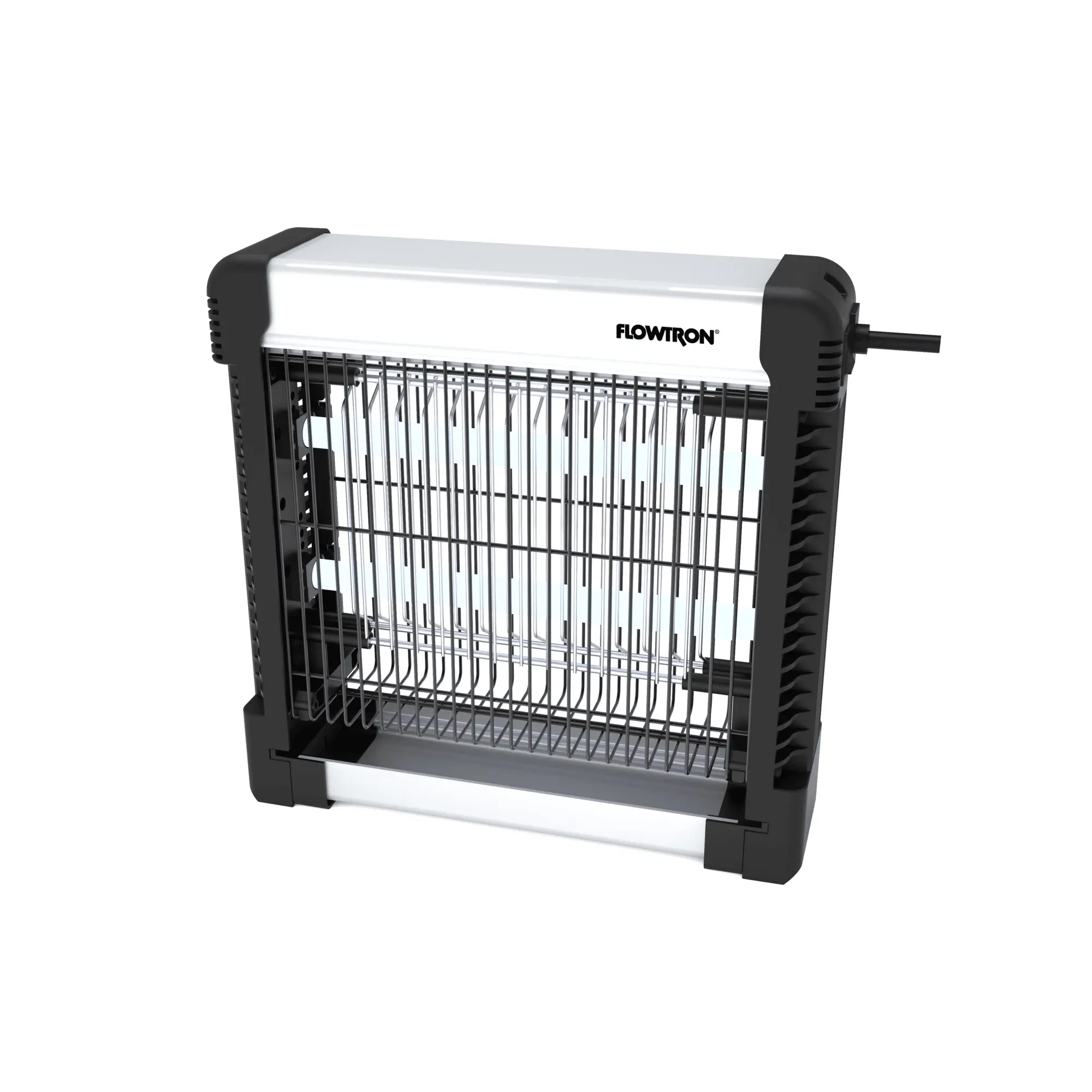 Flowtron Indoor Bug Zapper with 3000V Power, LED Lamp, Shock Grid & 8W Bulbs for Insect Control