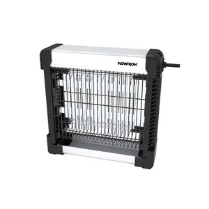Flowtron Indoor Bug Zapper with 3000V Power, LED Lamp, Shock Grid & 8W Bulbs for Insect Control