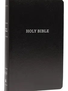 KJV Holy Bible: Gift and Award, Black Leather-Look, Red Letter, Comfort Print: King James Version Imitation Leather