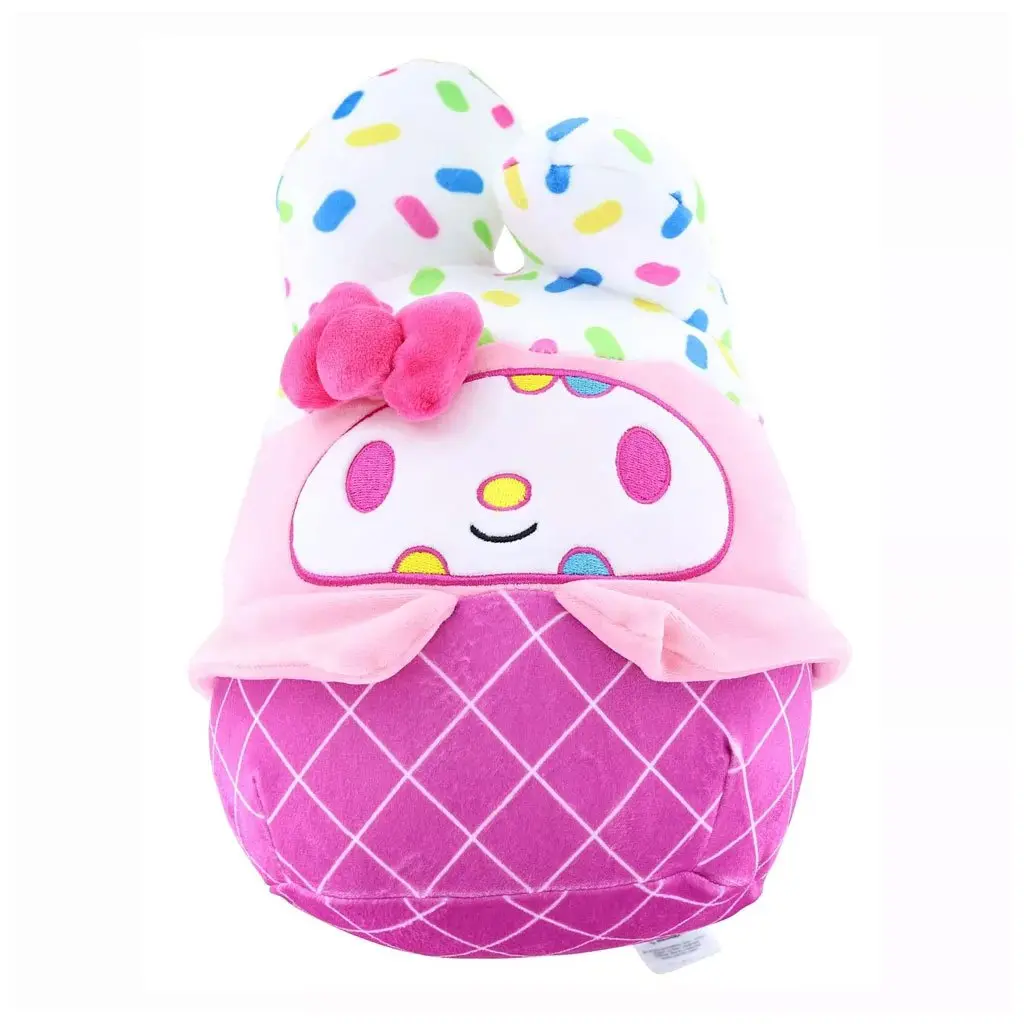 Squishmallows 8" Sanrio My Melody Kaiju Style Stuffed Animal Plush Toy, Soft Cuddly Gift for Collectibles Enthusiasts