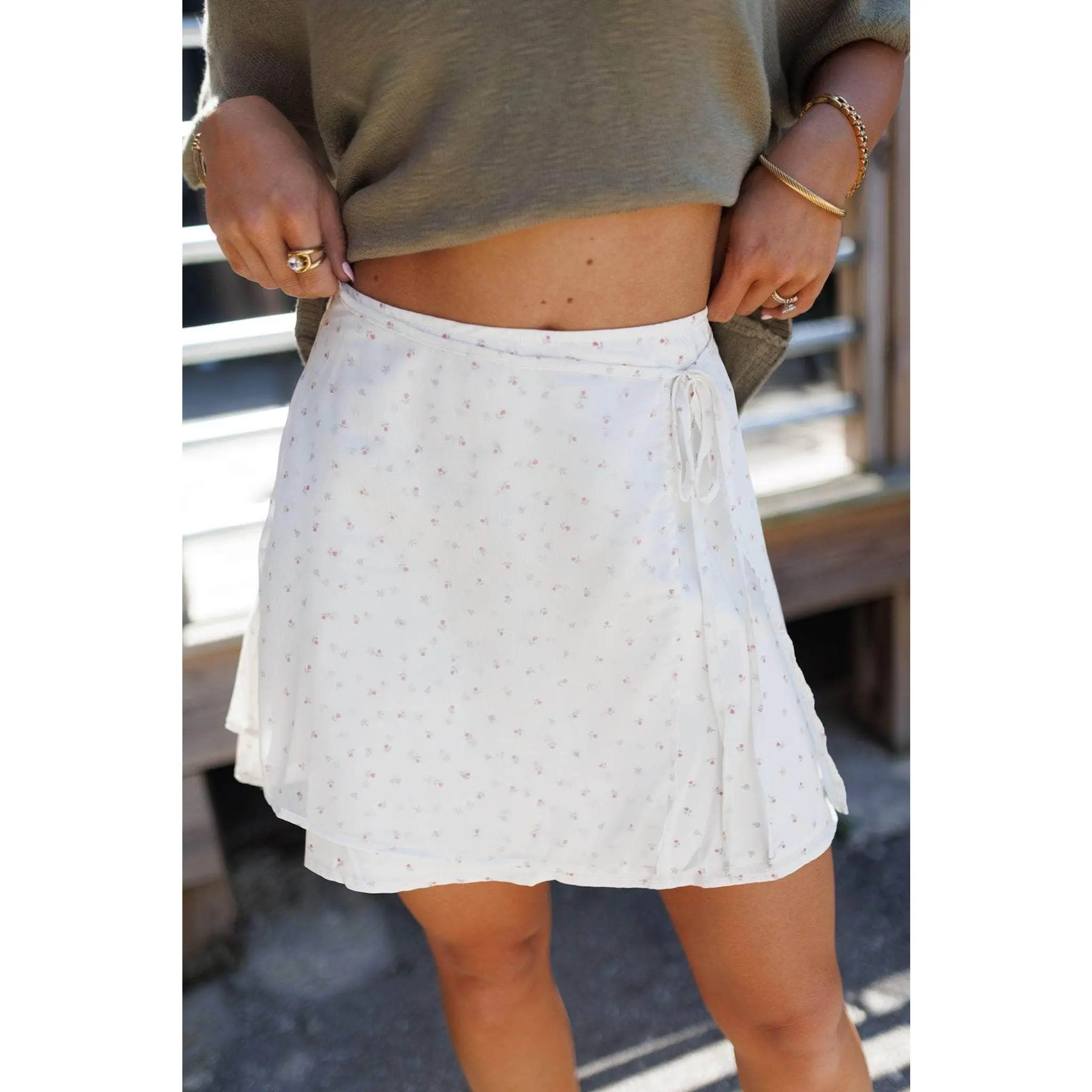 Petal Wrap Skirt